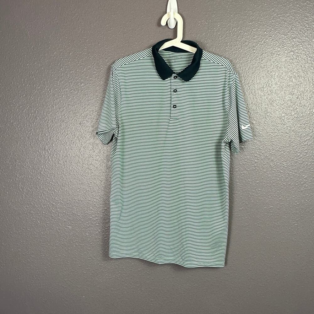 Nike Monochrome Striped Polo Shirt
